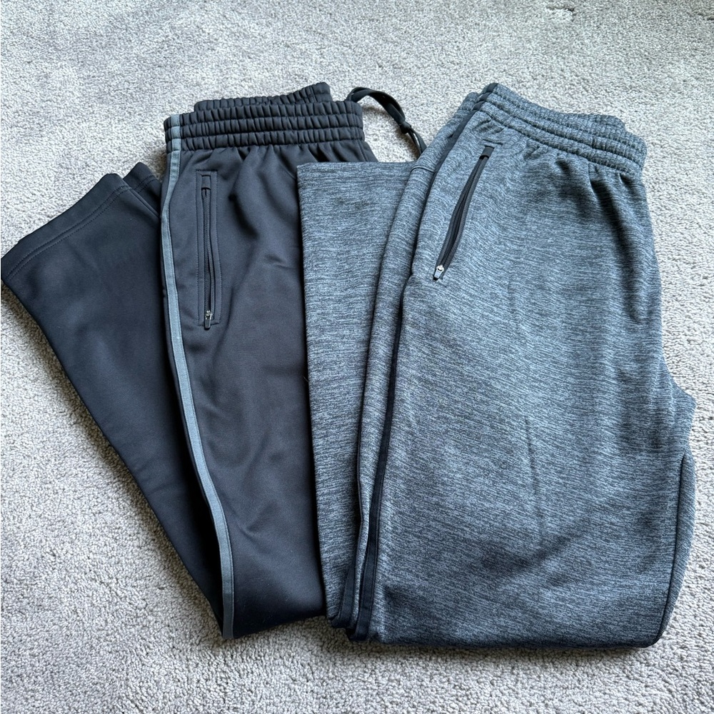 DSG Gray and Black Sweatpants: 2 pairs!  Size Medium
